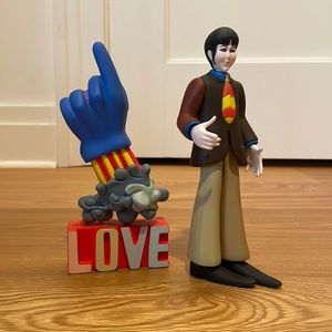 Beatles Paul McCartney Figure With Glove & Love Base McFarlane Toys